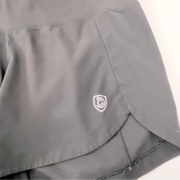 Women's Black Athletic Shorts - Picture 3 of 8